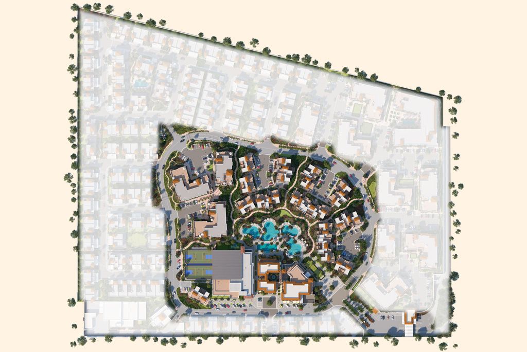Antara Living Townhouses map