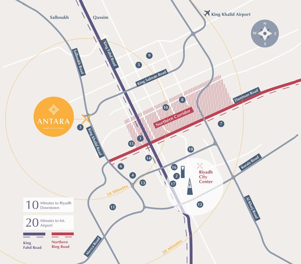 A secure and convenient compound in Riyadh